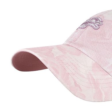 Women's '47 Pink Detroit Lions Gardenia Clean Up Adjustable Hat