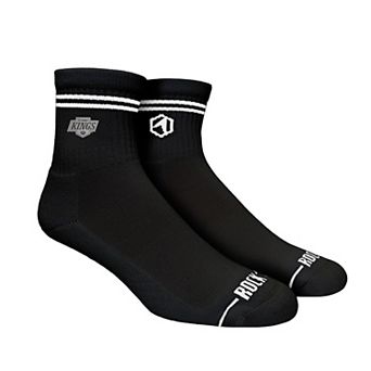 Unisex Rock Em Socks Los Angeles Kings Casual Stripe Quarter-Length Socks