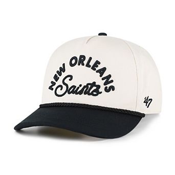 Women's '47 Natural New Orleans Saints Rope Script Hitch Adjustable Hat