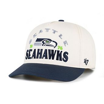 Men's '47 Natural Seattle Seahawks Arcitext Hitch Fitted Hat