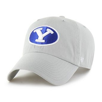 Men's '47 Gray BYU Cougars Clean Up Adjustable Hat