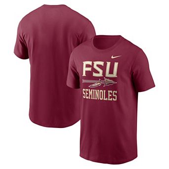 Men's Nike Garnet Florida State Seminoles Primetime Logo Mantra T-Shirt