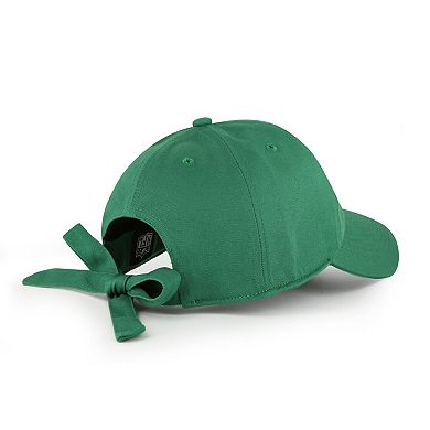 Women's '47 Kelly Green Philadelphia Eagles Throwback Bow Back Clean Up Adjustable Hat