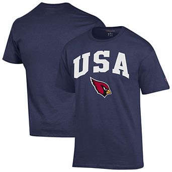 Men's Champion Navy Arizona Cardinals Americana T-Shirt
