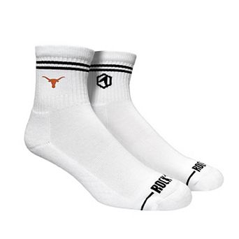 Unisex Rock Em Socks Texas Longhorns Casual Stripe Quarter-Length Socks