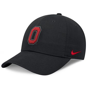 Men's Nike Black Ohio State Buckeyes Club Dri-FIT Adjustable Hat