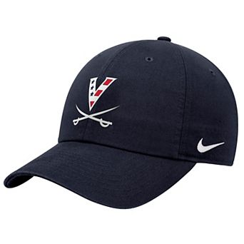 Unisex Nike Navy Virginia Cavaliers Red White And Hoos Club Adjustable Hat