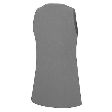 Women's Nike Gray Arkansas Razorbacks Dri-FIT Tomboy Tank Top