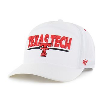 Unisex '47 White Texas Tech Red Raiders brrr° Expressway Hitch Adjustable Hat