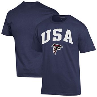 Men's Champion Navy Atlanta Falcons Americana T-Shirt
