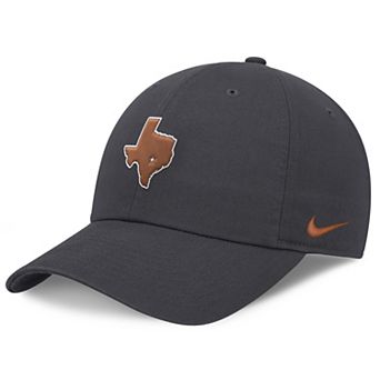 Men's Nike Anthracite Texas Longhorns Club Dri-FIT Adjustable Hat