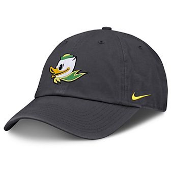 Men's Nike Anthracite Oregon Ducks Club Dri-FIT Adjustable Hat