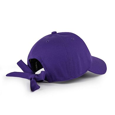 Women's '47 Purple Minnesota Vikings Bow Back Clean Up Adjustable Hat