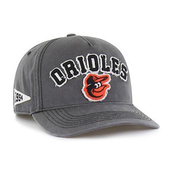 Men's '47 Gray Baltimore Orioles Calderwood Hitch Adjustable Hat