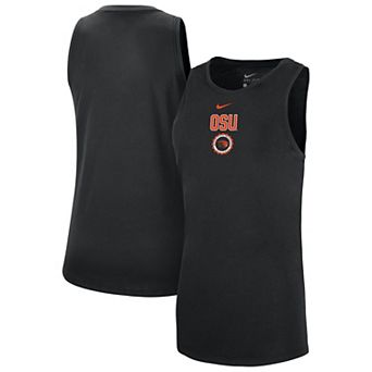 Women's Nike Black Oregon State Beavers Dri-FIT Tomboy Tank Top