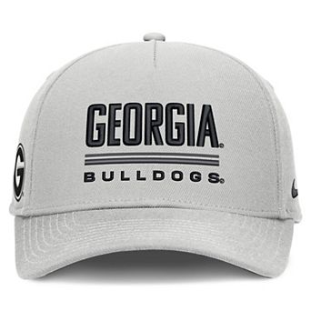 Men's Nike Gray Georgia Bulldogs 2026 Sideline Dri-FIT Rise Adjustable Hat