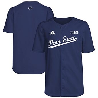 Youth adidas Navy Penn State Nittany Lions Baseball Jersey