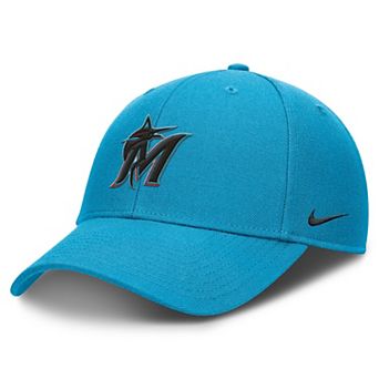 Men's Nike Light Blue Miami Marlins Dri-FIT Club Adjustable Hat