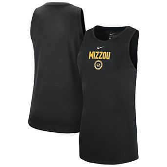 Women's Nike Black Missouri Tigers Dri-FIT Tomboy Tank Top
