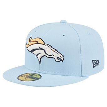 Men's New Era Coastal Blue Denver Broncos 59FIFTY Fitted Hat