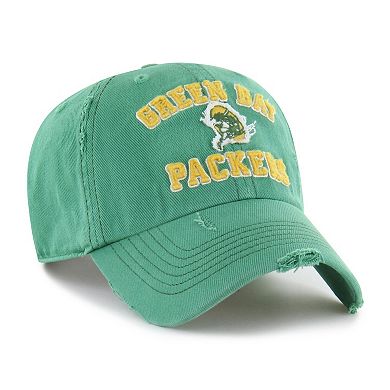 Men's '47 Green Green Bay Packers Seymoore Clean Up Adjustable Hat