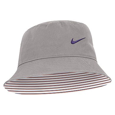 Unisex Nike Gray Clemson Tigers Primetime Apex Bucket Hat