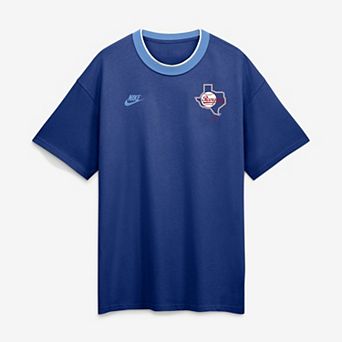 Men's Nike Royal Texas Rangers 1986 Cooperstown Collection Ringer T-Shirt