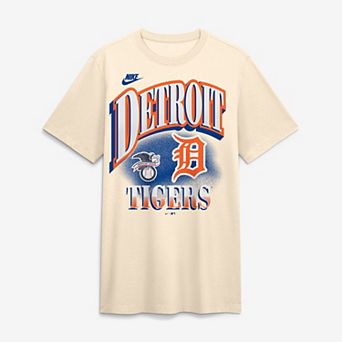 Men's Nike Natural Detroit Tigers Vintage Tri-Blend T-Shirt