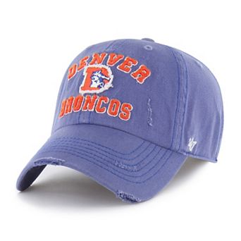 Men's '47 Blue Denver Broncos Seymoore Clean Up Adjustable Hat