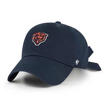 Women's '47 Navy Chicago Bears Bow Back Clean Up Adjustable Hat