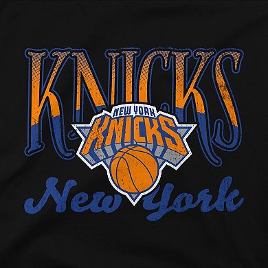 Youth Stadium Essentials Black New York Knicks Sky High T-Shirt