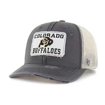 Unisex '47 Charcoal Colorado Buffaloes Egremont Well-Worn Adjustable Trucker Hat
