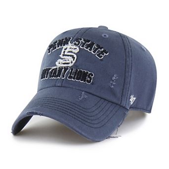 Unisex '47 Navy Penn State Nittany Lions Well-Worn Seymore Clean Up Adjustable Hat
