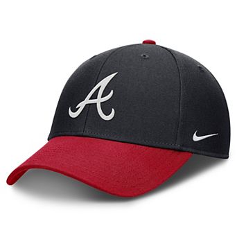 Men's Nike Navy/Red Atlanta Braves Dri-FIT Club Adjustable Hat