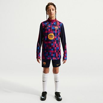 Youth Nike Garnet Barcelona 2026/27 Strike Dri-FIT Long Sleeve Quarter-Zip Drill Top