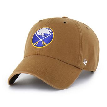Men's Carhartt x '47 Brown Buffalo Sabres Clean Up Adjustable Hat