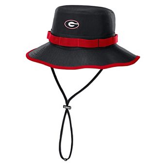 Men's Nike Black Georgia Bulldogs 2026 Sideline Apex Boonie Bucket Hat