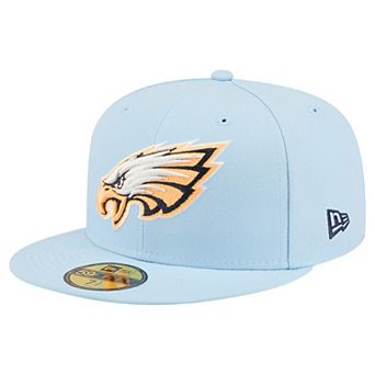 Men's New Era Coastal Blue Philadelphia Eagles 59FIFTY Fitted Hat