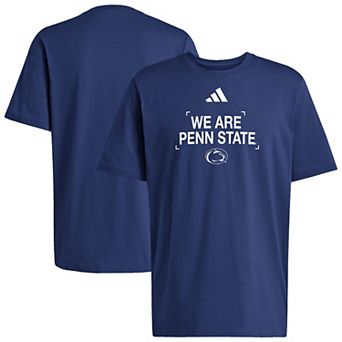 Men's adidas Navy Penn State Nittany Lions Slogan Cotton T-Shirt