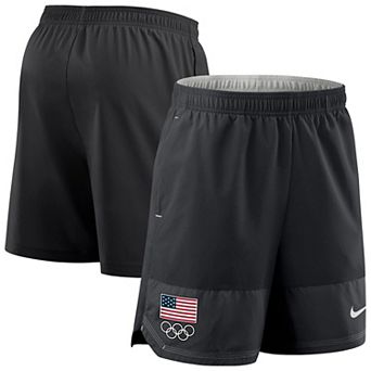 Men's Nike Black Team USA Dri-FIT Woven Shorts