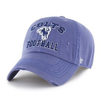 Men's '47 Blue Indianapolis Colts Seymoore Clean Up Adjustable Hat