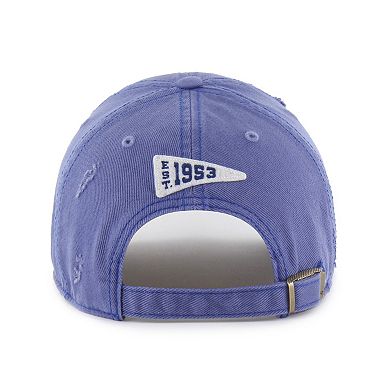Men's '47 Blue Indianapolis Colts Seymoore Clean Up Adjustable Hat