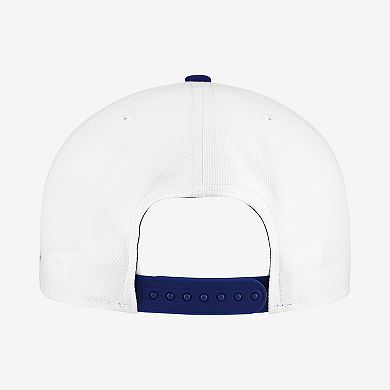 Men's New Era White Los Angeles Dodgers Retro Sweep 9FIFTY Snapback Hat