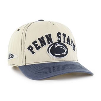Unisex '47 Tan/Navy Penn State Nittany Lions Well-Worn Calderwood Hitch Adjustable Hat