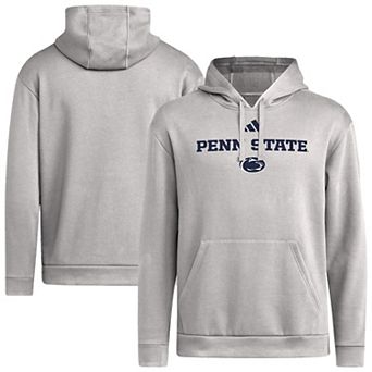 Men's adidas Gray Penn State Nittany Lions Wordmark Hoodie