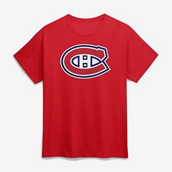 Women's Fanatics Red Montreal Canadiens Primary Logo T-Shirt