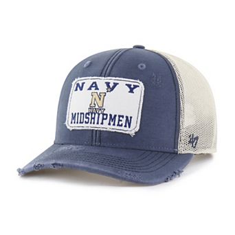 Unisex '47 Navy Navy Midshipmen Egremont Well-Worn Adjustable Trucker Hat