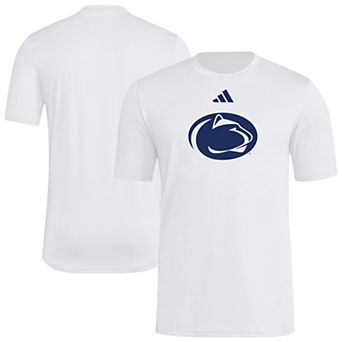 Men's adidas White Penn State Nittany Lions Primary Logo Polyester T-Shirt