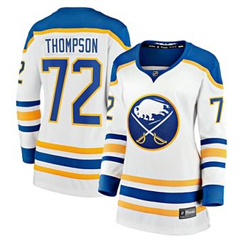 Women's Fanatics Tage Thompson White Buffalo Sabres Breakaway Jersey