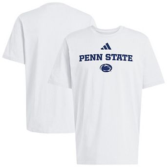 Men's adidas White Penn State Nittany Lions Wordmark Cotton T-Shirt